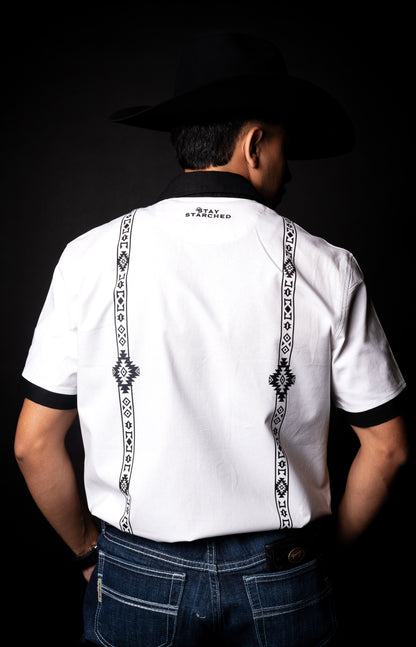 WHITE STRIPE AZTEC