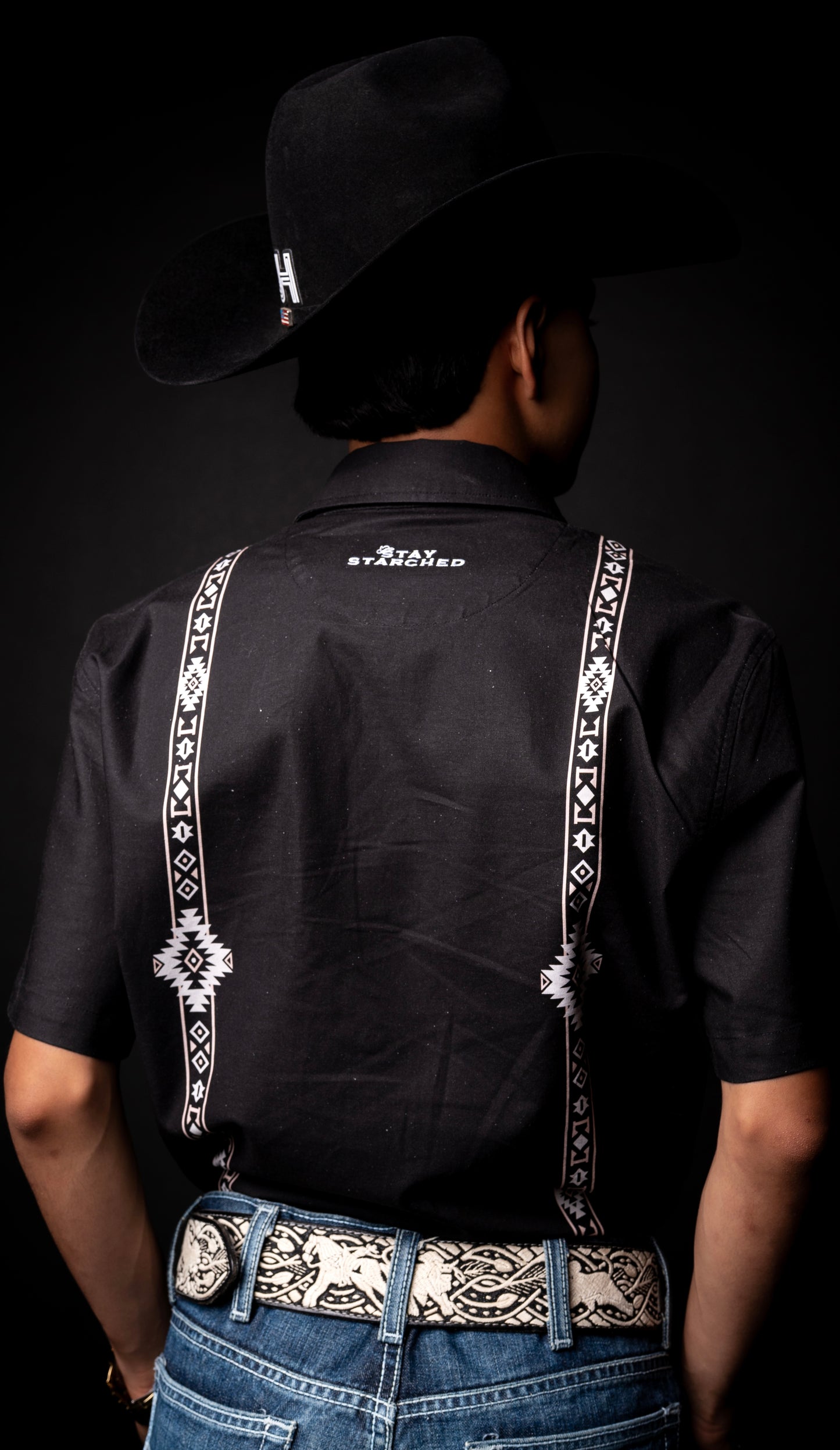 BLACK STRIPE AZTEC
