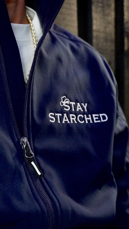 STAYSTARCHED NAVY SOFT SHELL