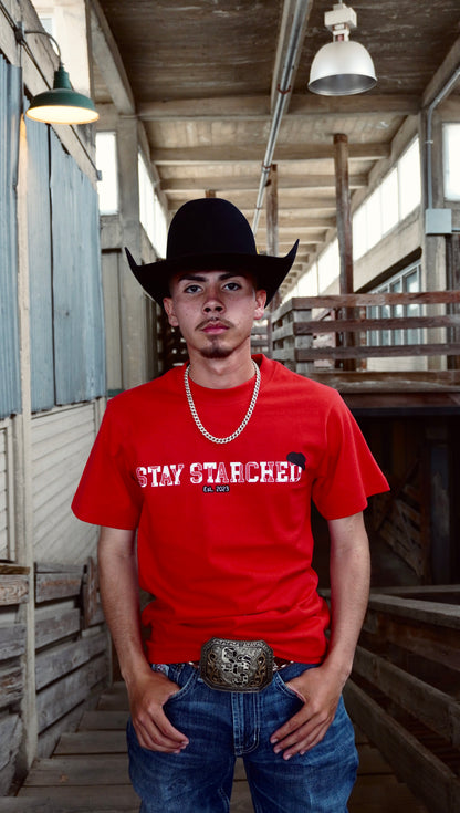 RED COW PRINT SS T-SHIRT