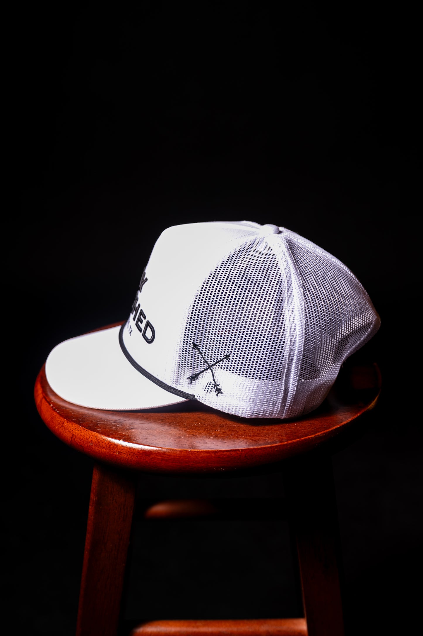 WHITE SS ROPE CAP