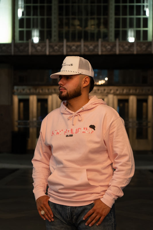 LIGHT PINK SS HOODIE