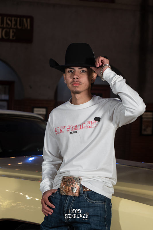 WHITE SS LONG SLEEVE