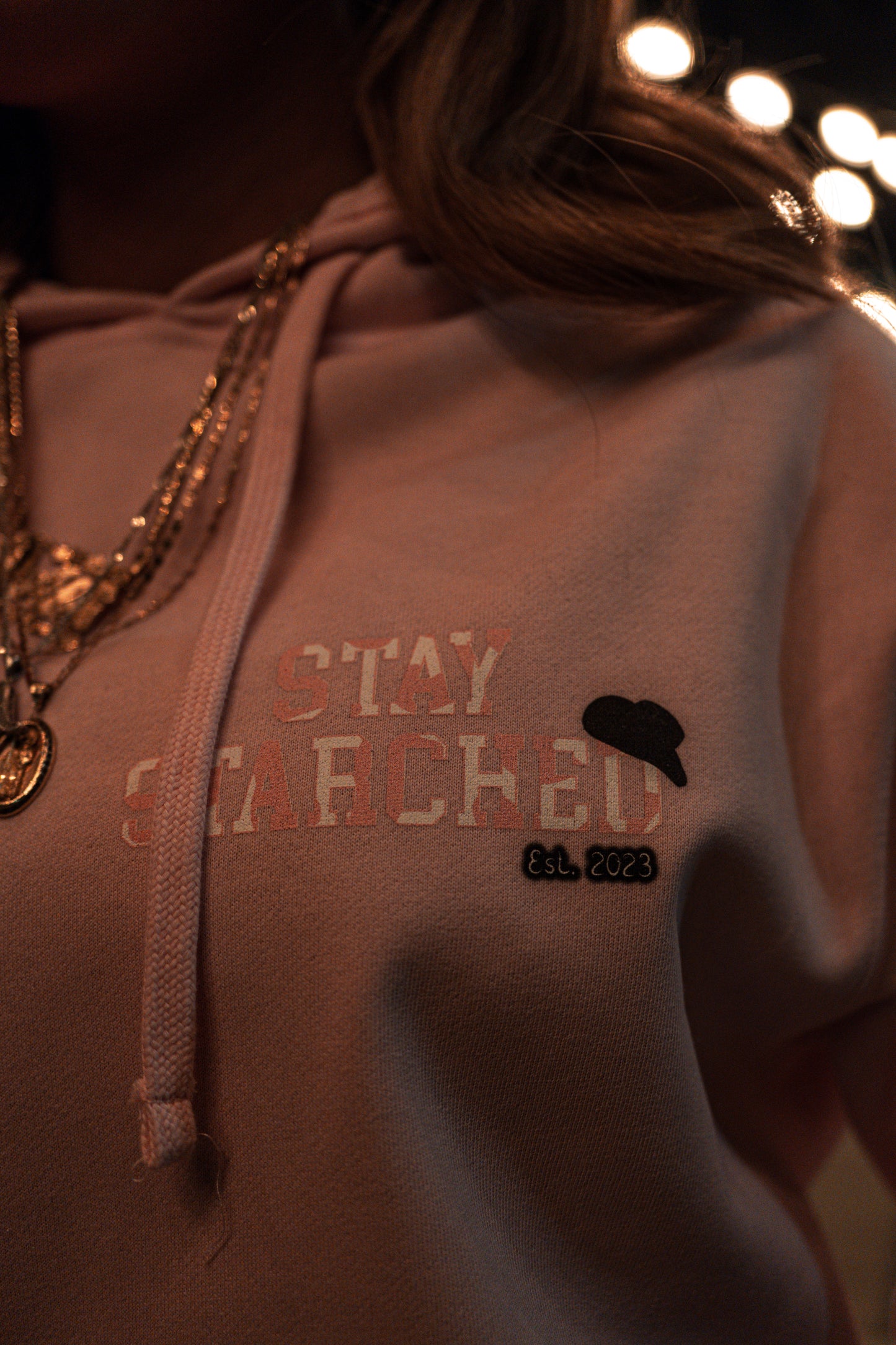 LIGHT PINK SS HOODIE