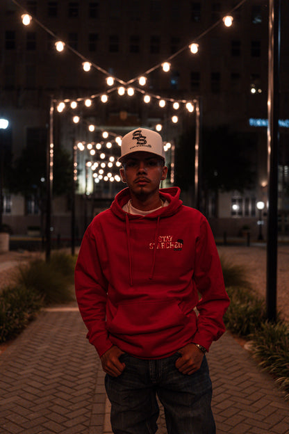 RED SS HOODIE