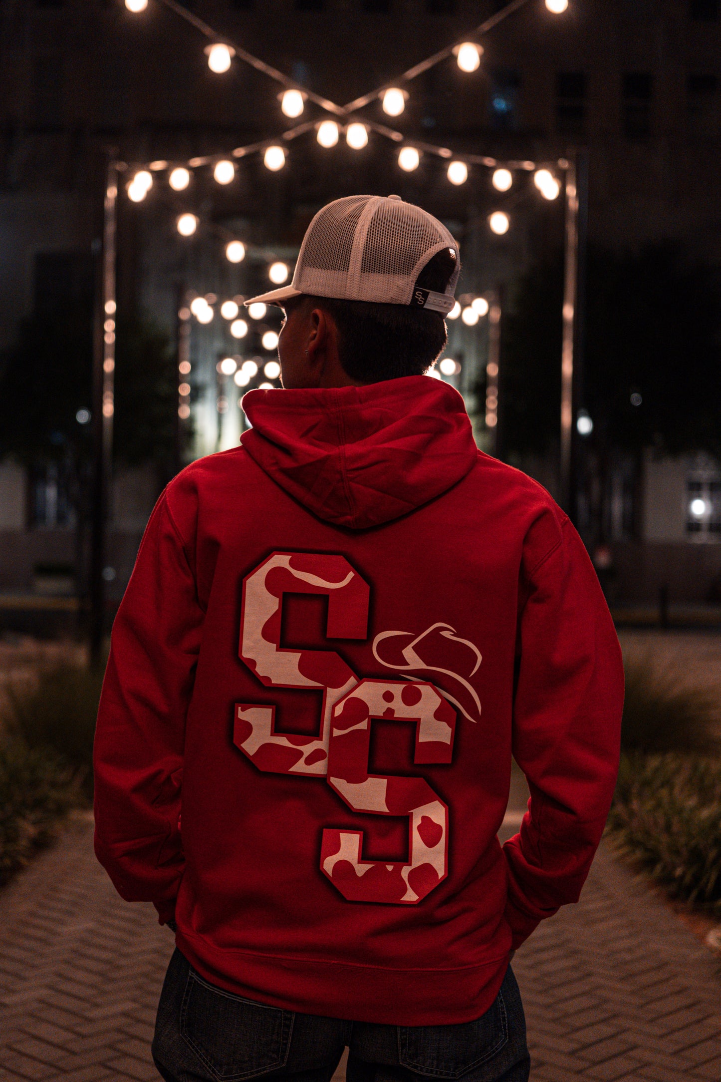 RED SS HOODIE