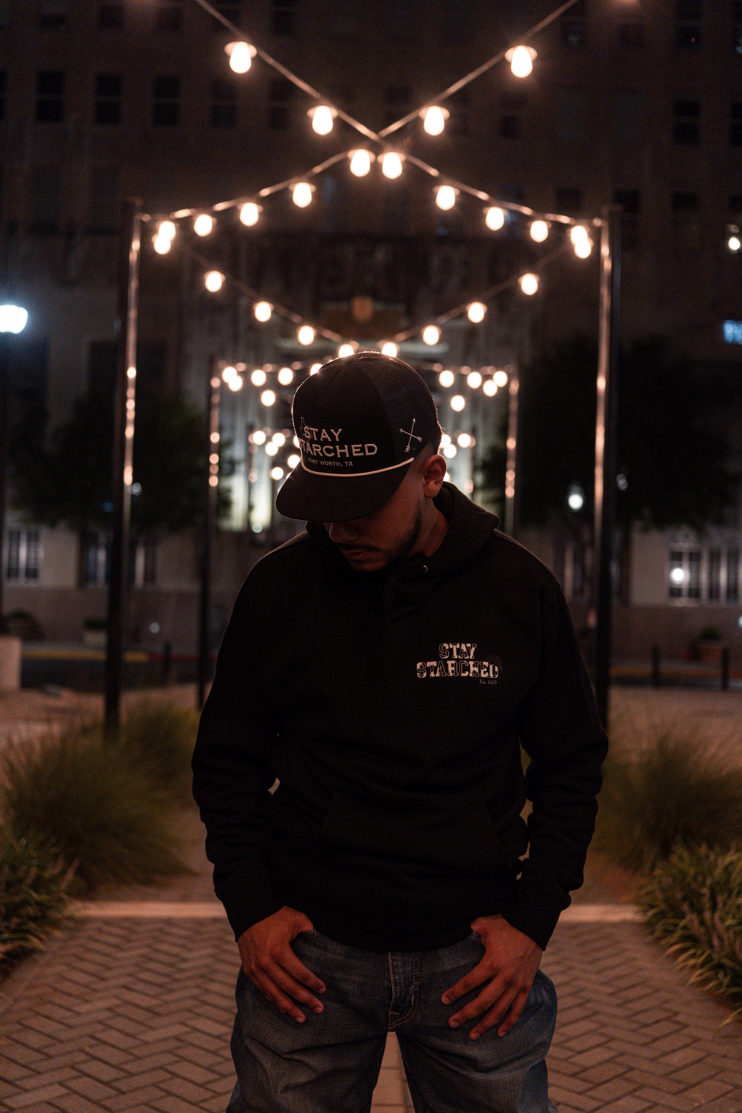 BLACK SS HOODIE
