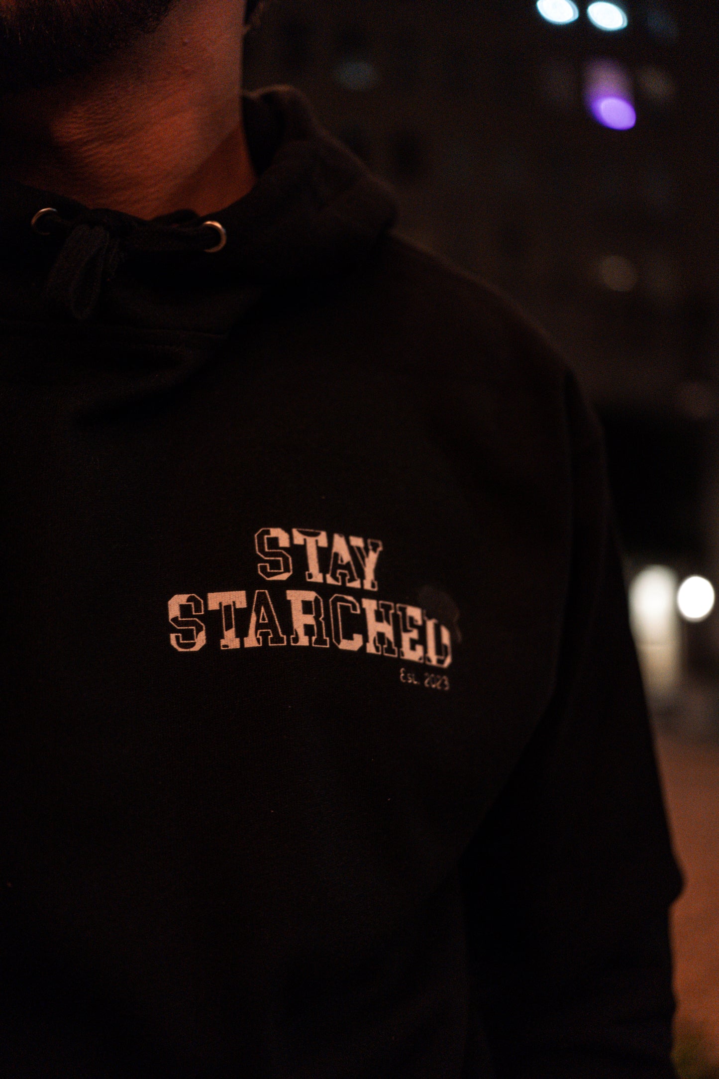 BLACK SS HOODIE