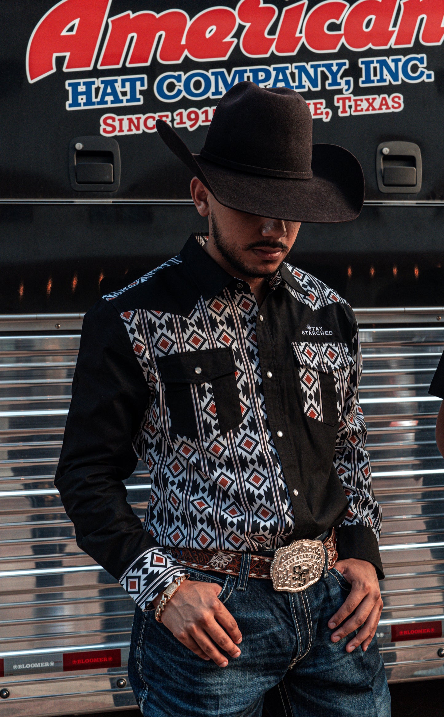 STAYSTARCHED AZTEC LONG SLEEVE