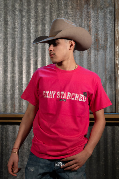 PINK COW PRINT "SS" T-SHIRT