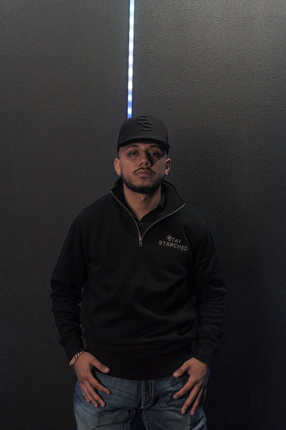 BLACK (SS) QUARTER ZIP