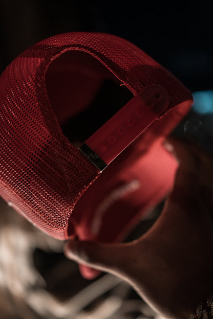 RED & WHITE "SS" CAP