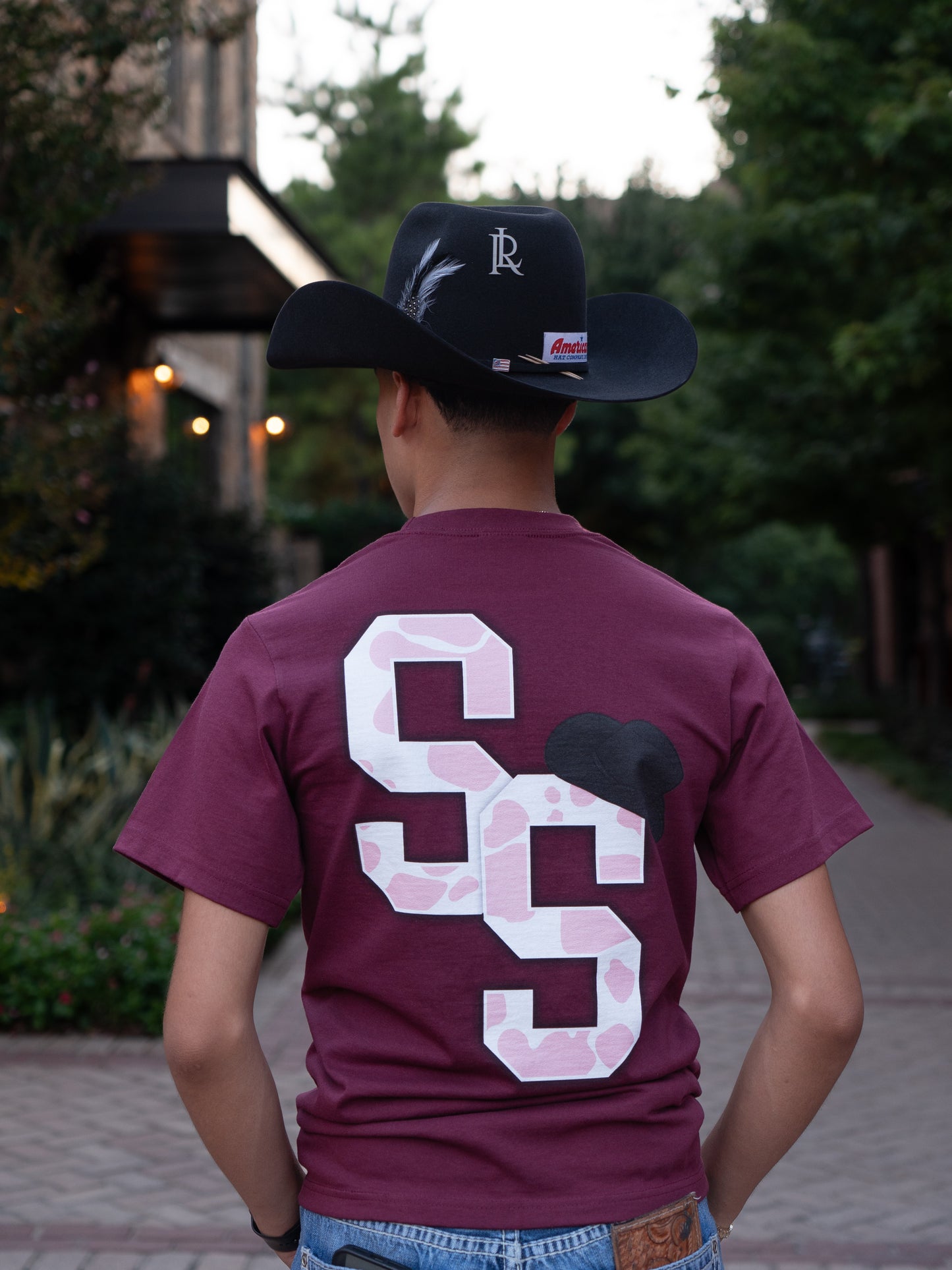 MAROON SS T-SHIRT